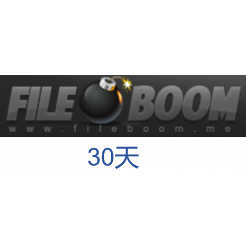 fileboom普通版fboom.me高級會員升級碼30天激活碼(20G/天)